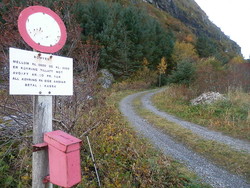 Haramsfjellvegen nord