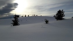 Toftfjellet, sørvest