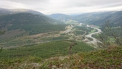 Utsiktspunkt innunder Slåberget