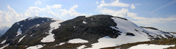 Hurklutefjellet nord for