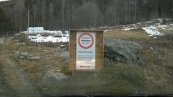 Øldalen - Kviknekjølen selvbetjeningsbom