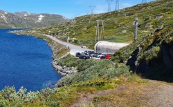 Geiteryggtunnelen vestre p-plass