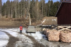 Røste gård p-plass