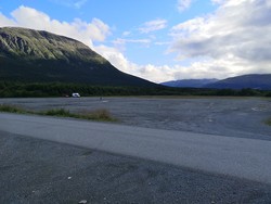 Oppdal skytebane p-plass