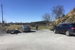 Øvre Totland parkering