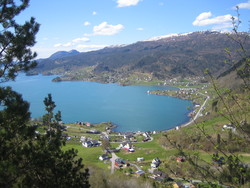 Byrkjenesvatnet utsiktspunkt