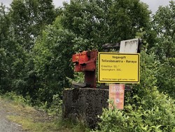 Bomvei Tellesbæsetra-Rørøya