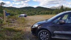 Roaseter parkeringsplass