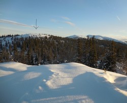 Sørøst for Knappane