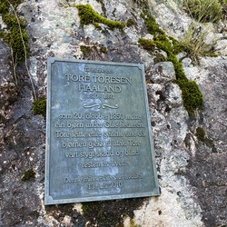 Minneplate Tore Toresen Haaland