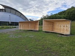 Gapahuk ved Håkons hall