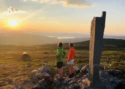 Blåfjella-Skjækerfjella Nasjonalpark-bauta