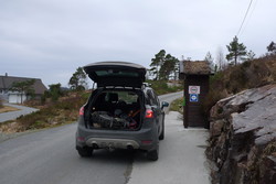 Nordfjella bomveg i Fusa