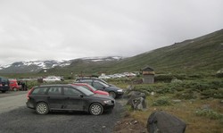 Veodalen nasjonalparkgrense parkering