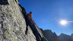 Zejście z Wielickiego Szczytu