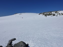 Nordvest for Skarvedalsbreen