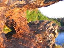 Røverstien på Løvøya