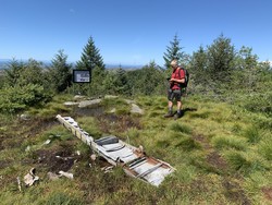 Flyvrak Skjørestadfjellet