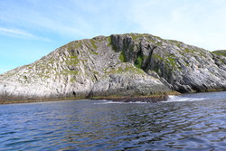 Punkt på Bjørnøya