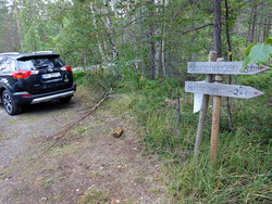 Parkering Storehaugfjellet v/Flyplassvegen
