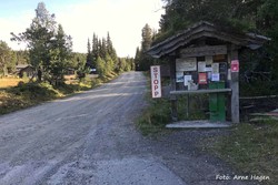 Børkdalsvegen nordre bom