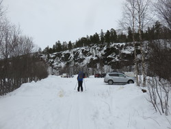 Dividalen vinterparkering