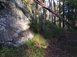 Hisåsen - sti fra vest