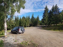 Bokkrustadåsen parkering