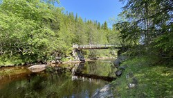 Finnbuan brua - Innerelva