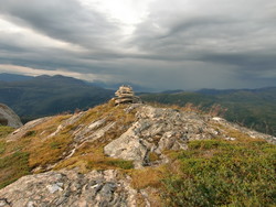 Bårfjellet, Kvamskogen