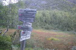 Hysebøen stikryss t-stier