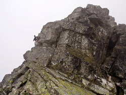 Passasje Gaustatoppen nordvesteggen