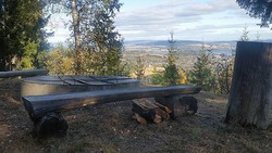 Øst for Bjugstadhøgda