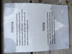 Lyngedalsvatnet parkering - PRIVAT