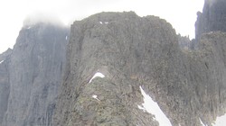 Nordre Trolltind - klyving på nordryggen