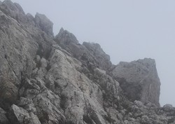 Bernia west ridge scrambling