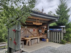 Langhammaren gapahuk