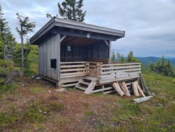 Krokvassfjellet gapahuk