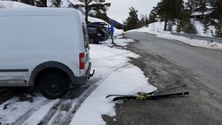 Billingen vinterparkering