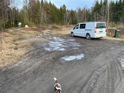 Skøyenteiet p-plass