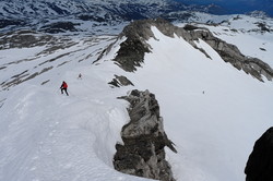 Nordøst for Liabrekulen