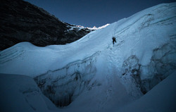 Island Peak from Island Peak Base Camp